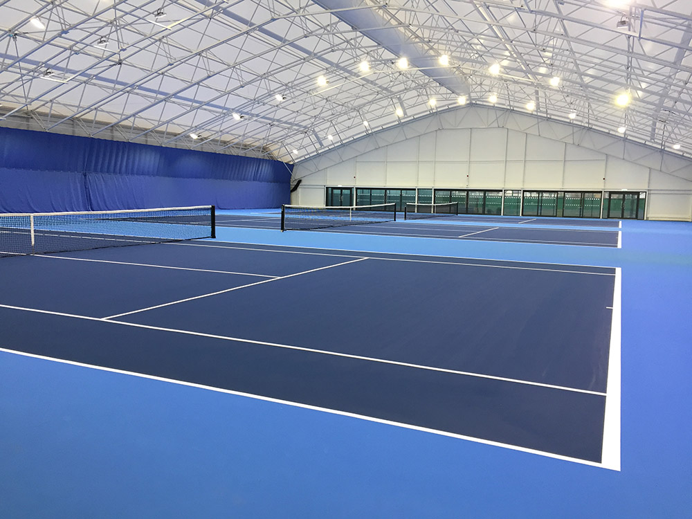 Indoor Tennis Court Construction